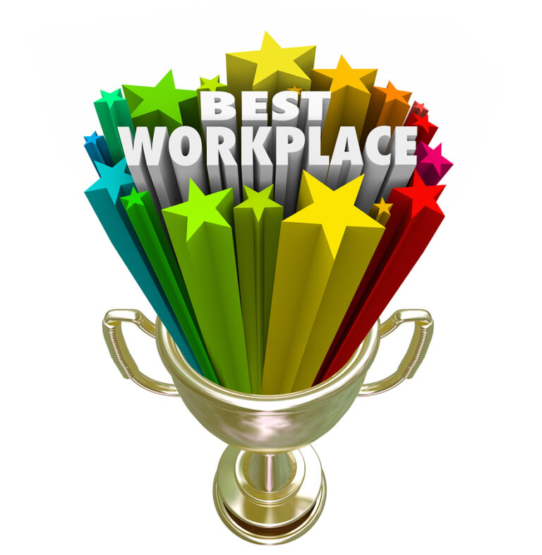 image of best workplace award for how to keep and retain your great employees